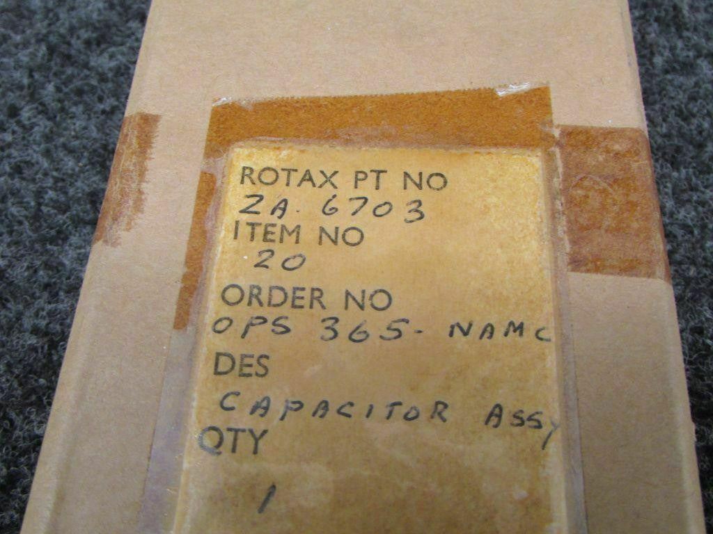 Does Not Apply ZA6703 Rotax Capacitor Assembly NEW SA