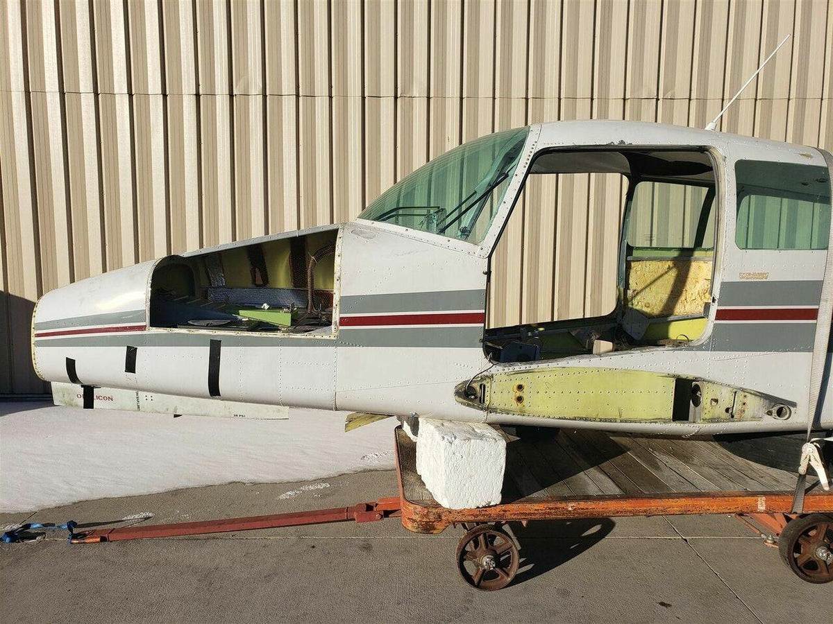 Beechcraft Beech 76 Fuselage Assy W/ Bill of Sale, Data Tag, and Log Books