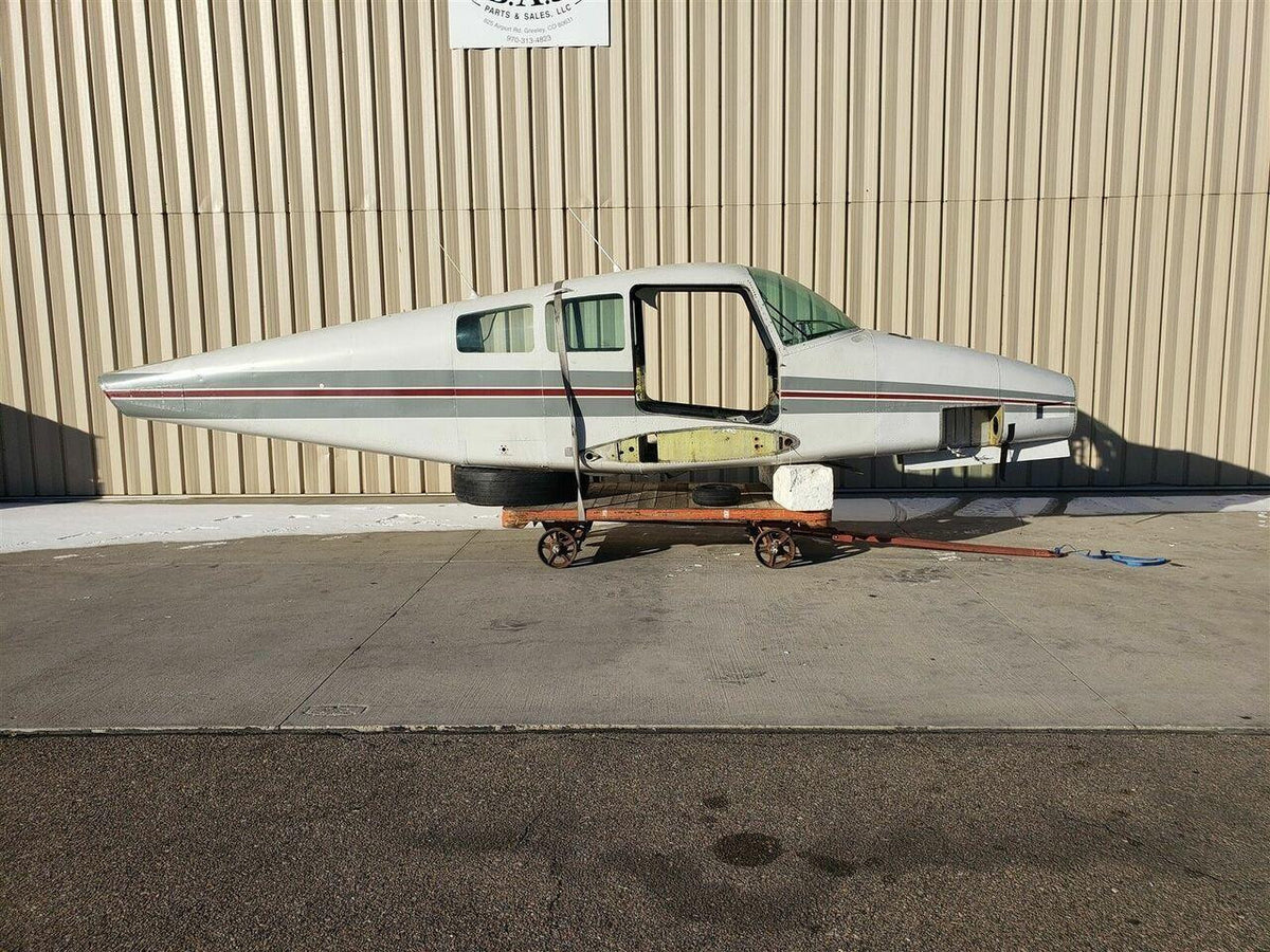 Beechcraft Beech 76 Fuselage Assy W/ Bill of Sale, Data Tag, and Log Books