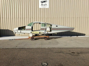 Beechcraft 76 Fuselage with Bill of Sale, Data Tag, and Logs
