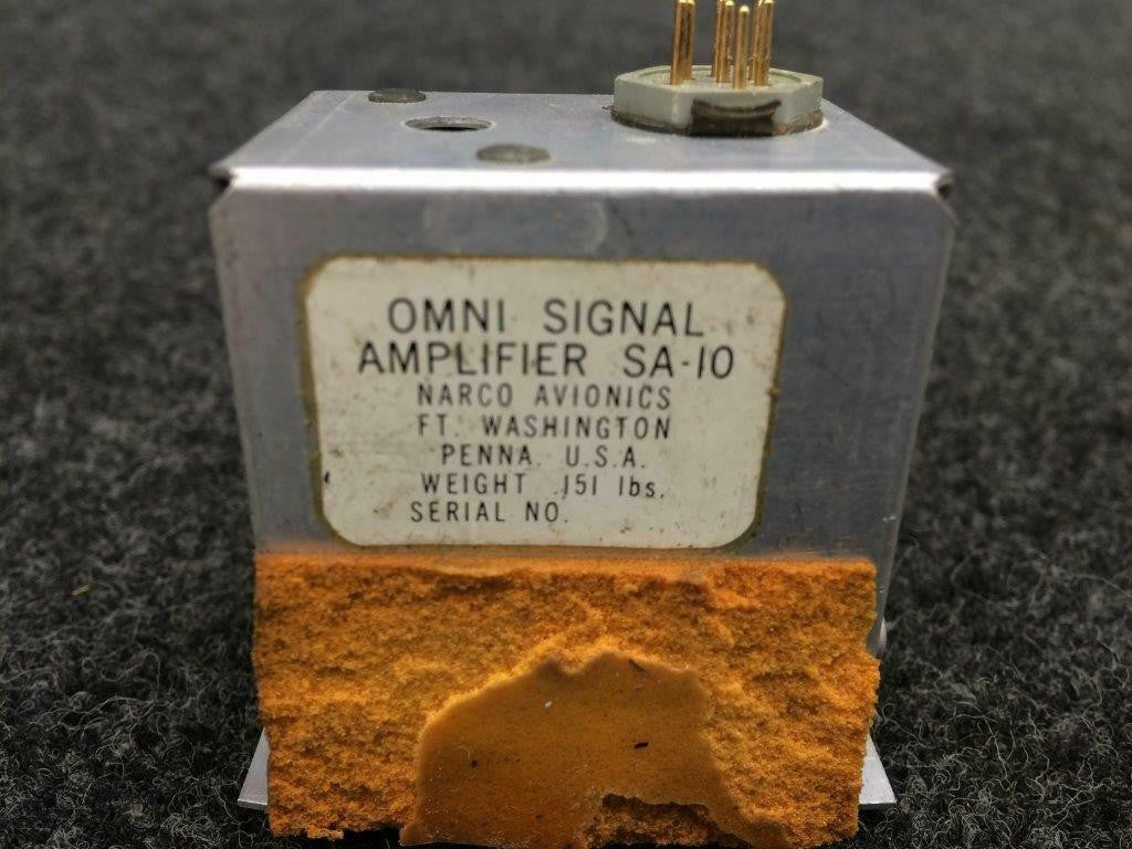 Beechcraft Narco Avionics Omni Signal Amplifier P/N SA-10
