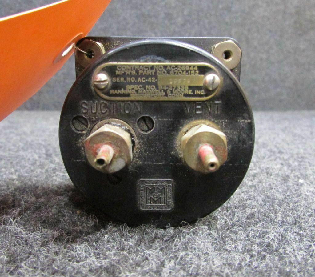 Does Not Apply 6704-152 Manning Clarkson Flight Control Ind