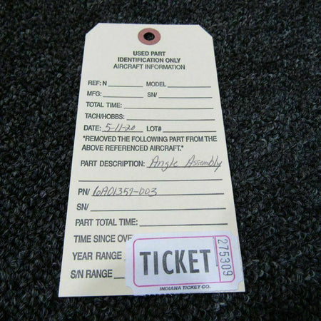 Does Not Apply 6A01359-003 Angle Assembly NEW OLD STOCK SA