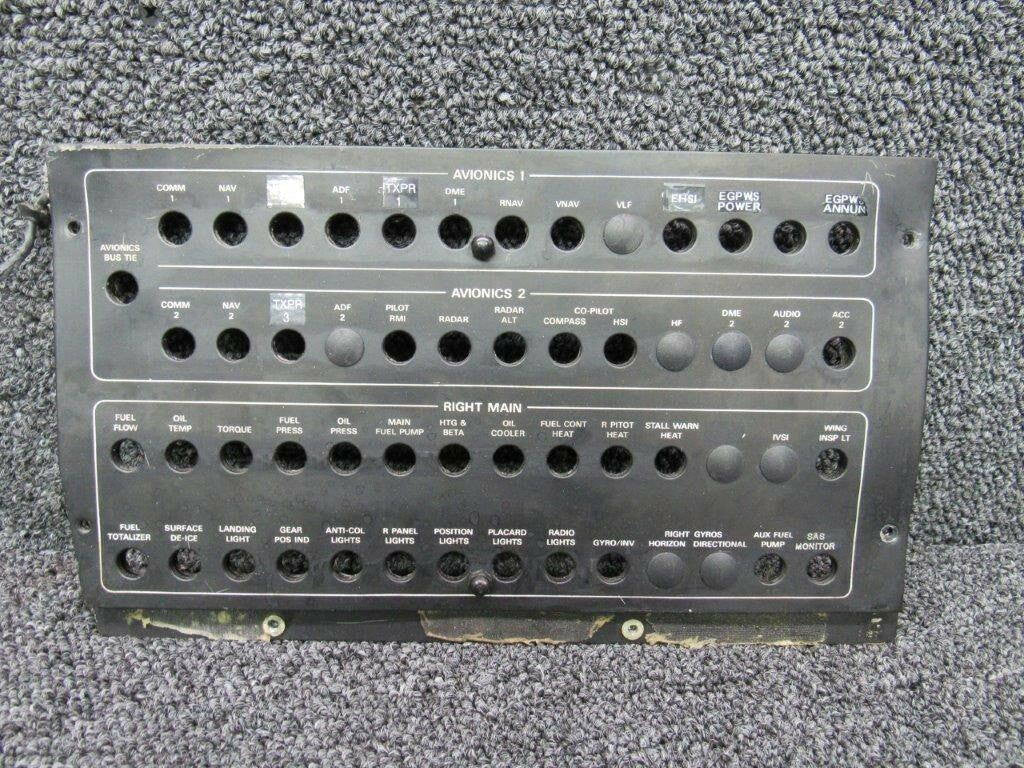 80859-002 Piper PA31T Panel Electroluminescent Circuit Protector BAS Part Sales | Airplane Parts