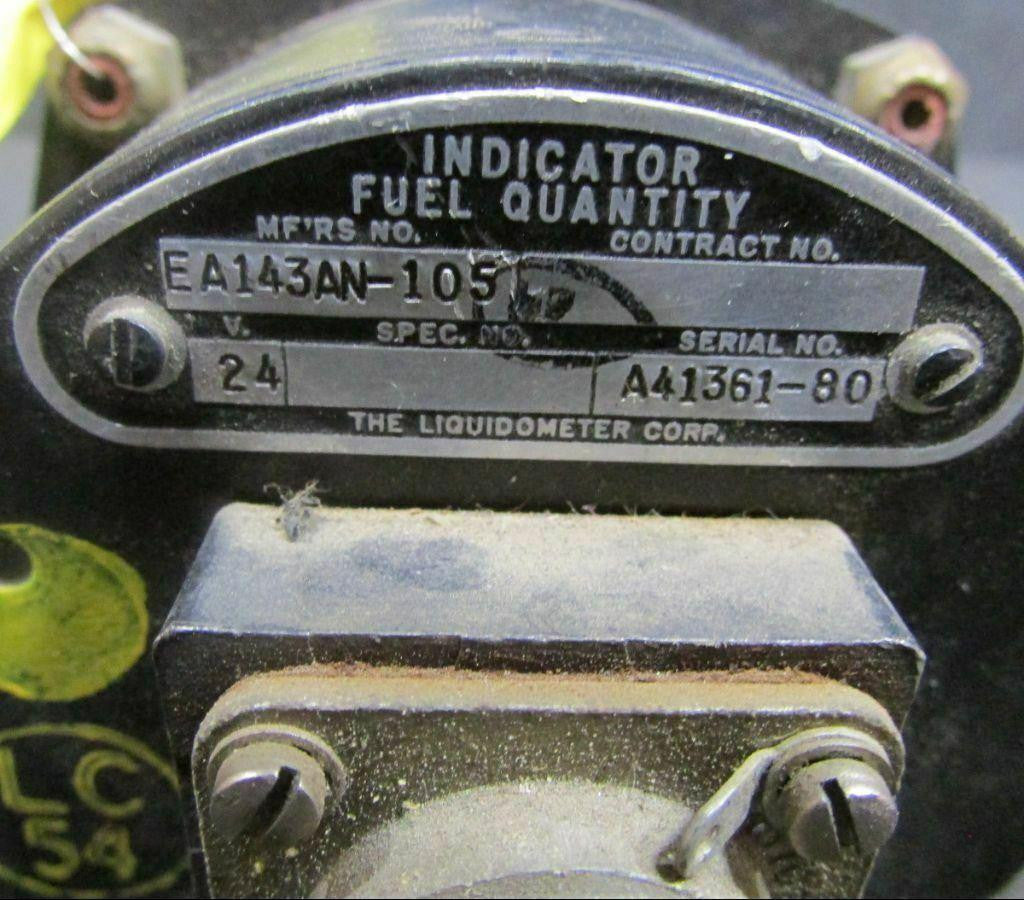 Does Not Apply EA143AN-105 Liquidometer Fuel Ind 24 volt
