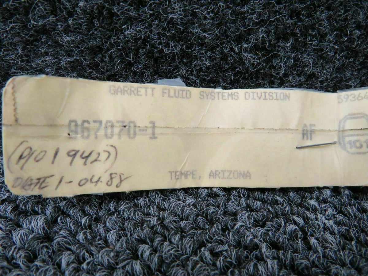 967070-1 Garrett Valve Assy Relief (NEW) (SA) BAS Part Sales | Airplane Parts