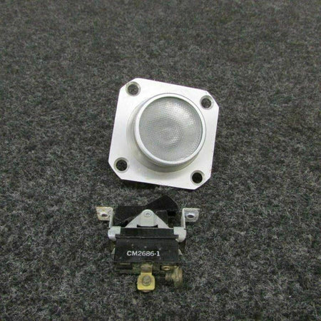 Cessna Cessna 310N Cabin Light W/ Switch Volts 28 P/N 1845