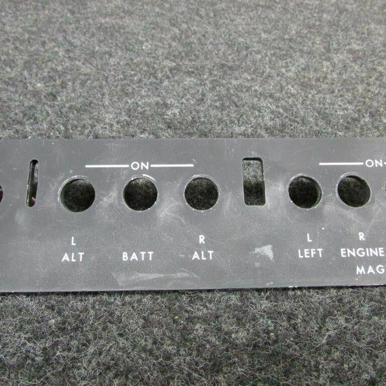 Cessna Cessna 310N Panel Lighted Battery and Engine Volts 28 P/N 9910031-3 RM