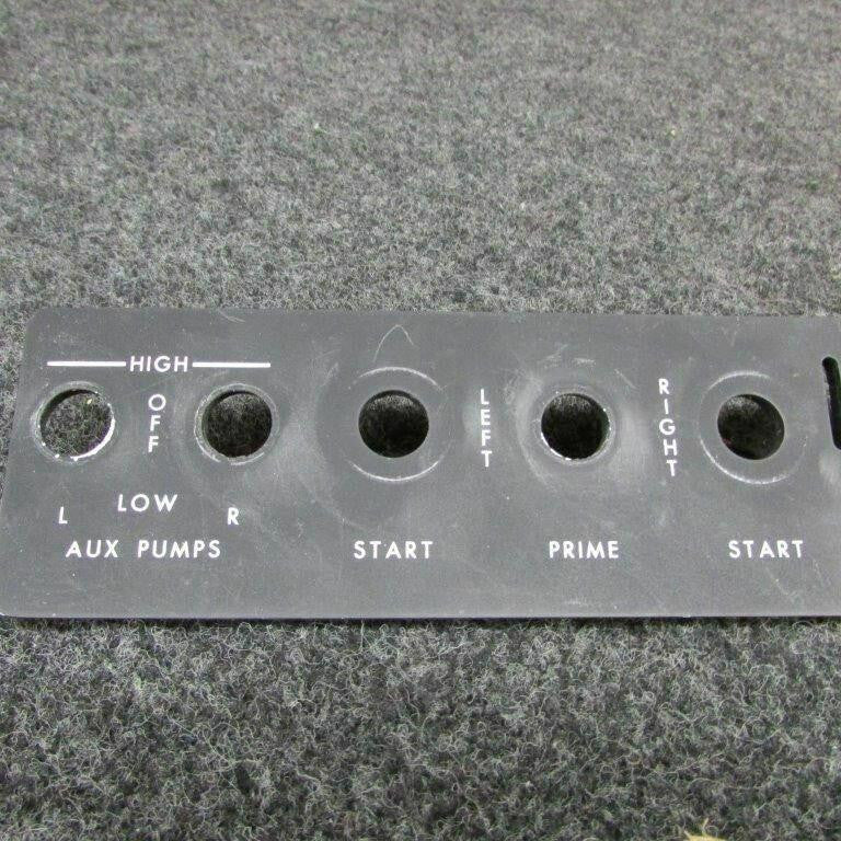 Cessna Cessna 310N Panel Lighted Battery and Engine Volts 28 P/N 9910031-3 RM