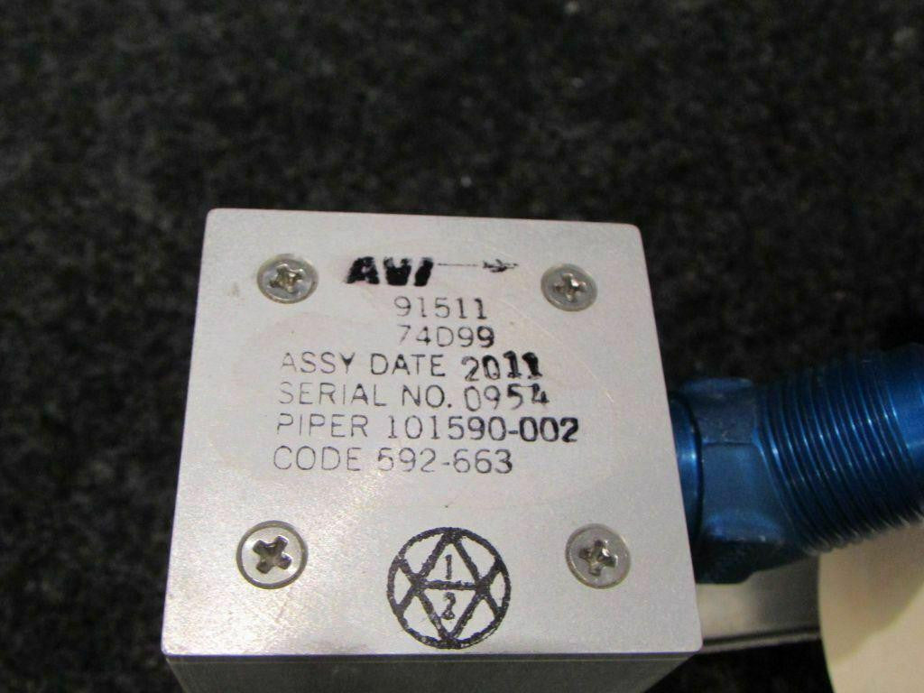 Piper Piper PA46-500TP Valve Intake Float P/N 592-663 / 101590-002 SA