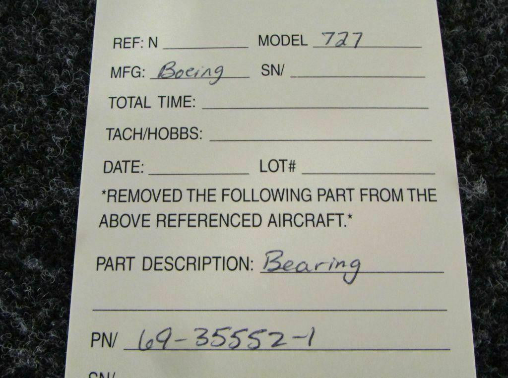 Boeing Boeing Bearing NEW P/N69-35552-1 SA