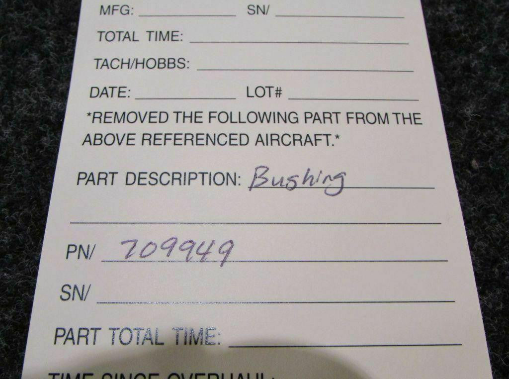 Does Not Apply Bushing NEW P/N709949 SA