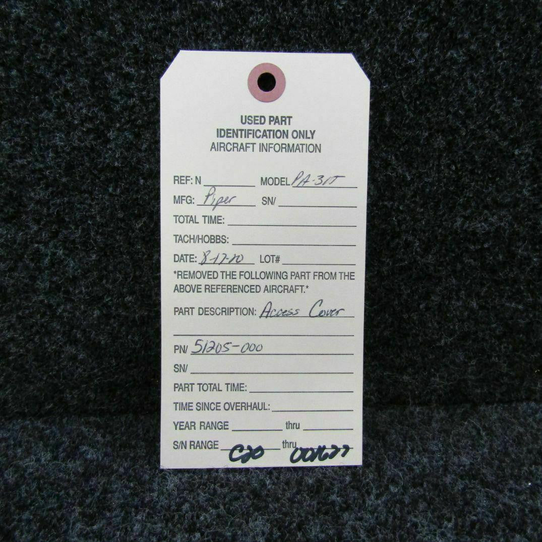 Piper 51205-000 Piper PA-31T Access Cover C20