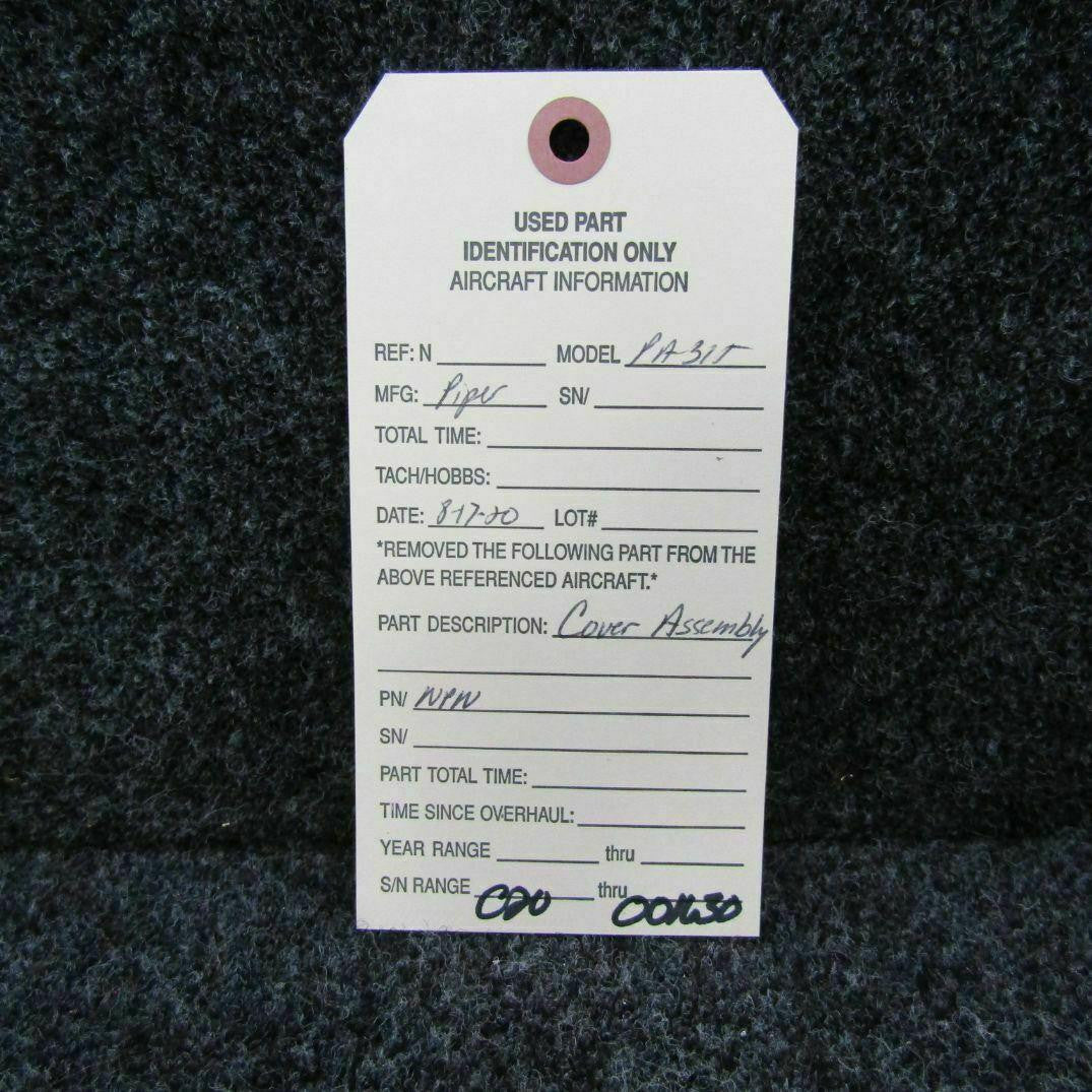 Piper Piper PA-31T Cover Plate Assembly C20