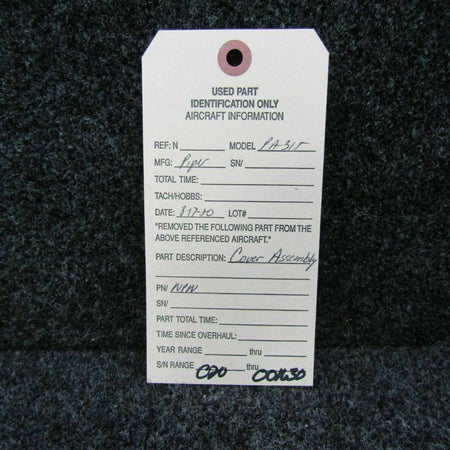 Piper Piper PA-31T Cover Plate Assembly C20