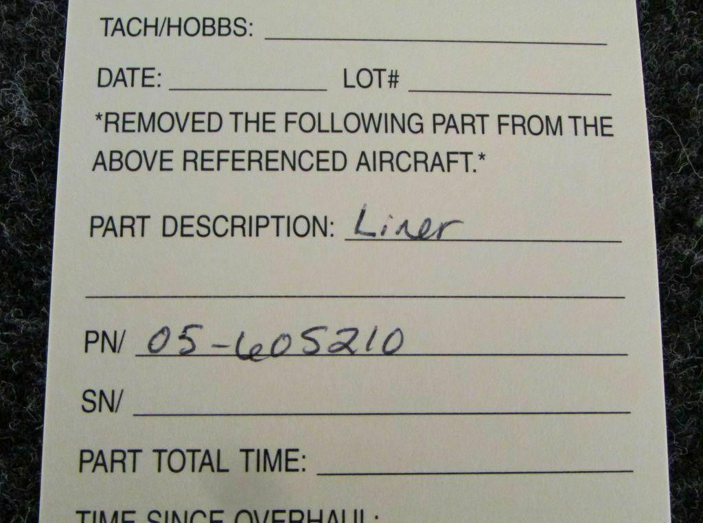 Does Not Apply 05-605210 Liner Assembly NEW SA