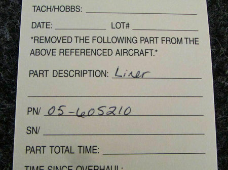 Does Not Apply 05-605210 Liner Assembly NEW SA