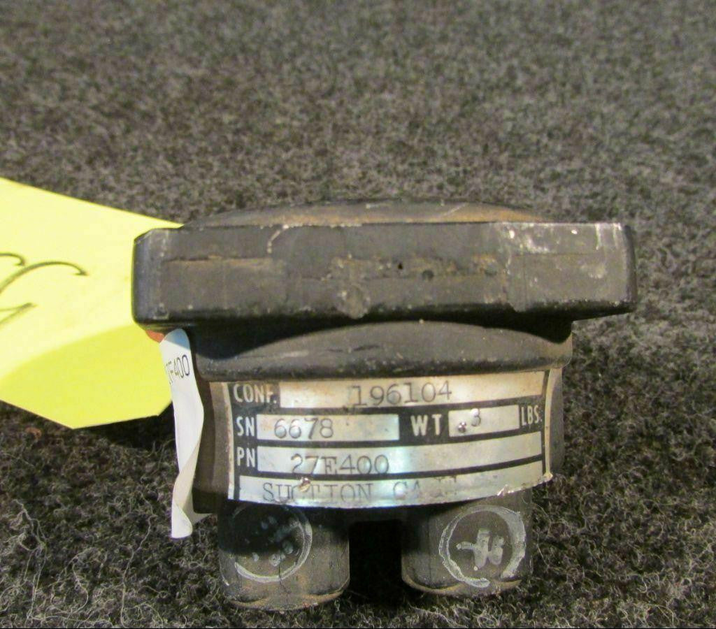 27E400 Bellanca Sunction Gage Indicator BAS Part Sales | Airplane Parts