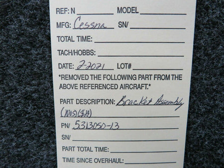 5313050-13 Cessna Bracket Assembly (NEW OLD STOCK) (SA) BAS Part Sales | Airplane Parts
