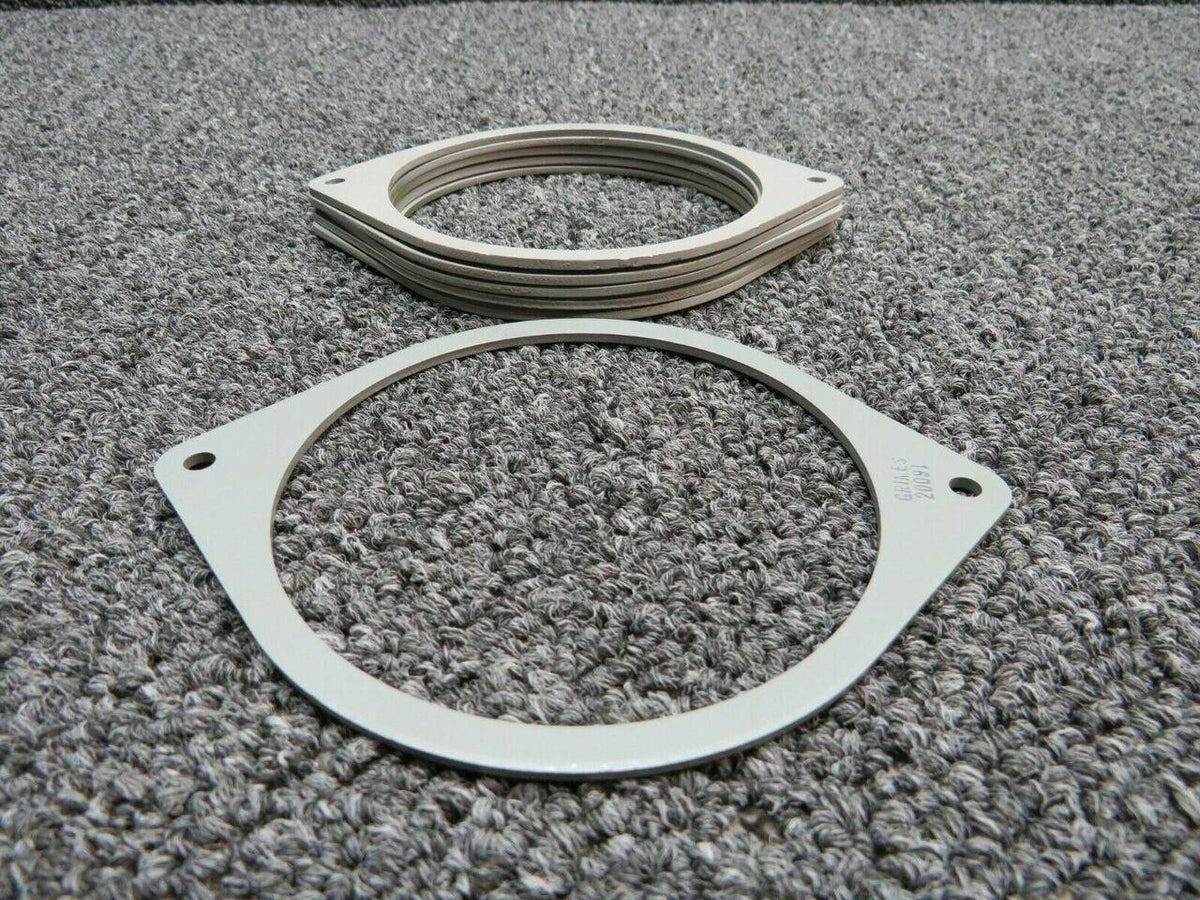 20091 Grimes Retainer Lens Plate Set of 6 (SA) BAS Part Sales | Airplane Parts