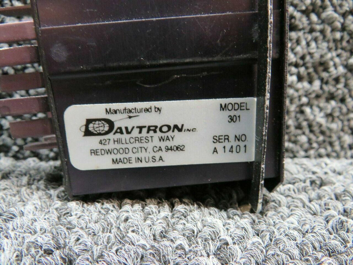 301 Beechcraft 95-B55 Davtron Outside Air Temperature Indicator BAS Part Sales | Airplane Parts
