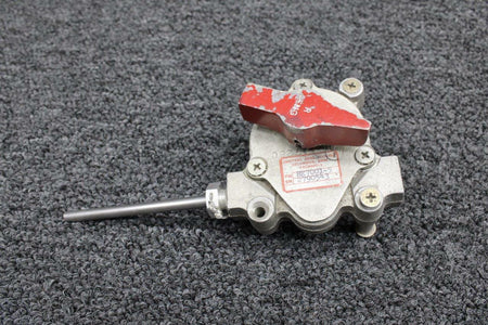HE7001-5 Beech 58P Janitrol Fuel Selector Control Box RH W/ Handle BAS Part Sales | Airplane Parts