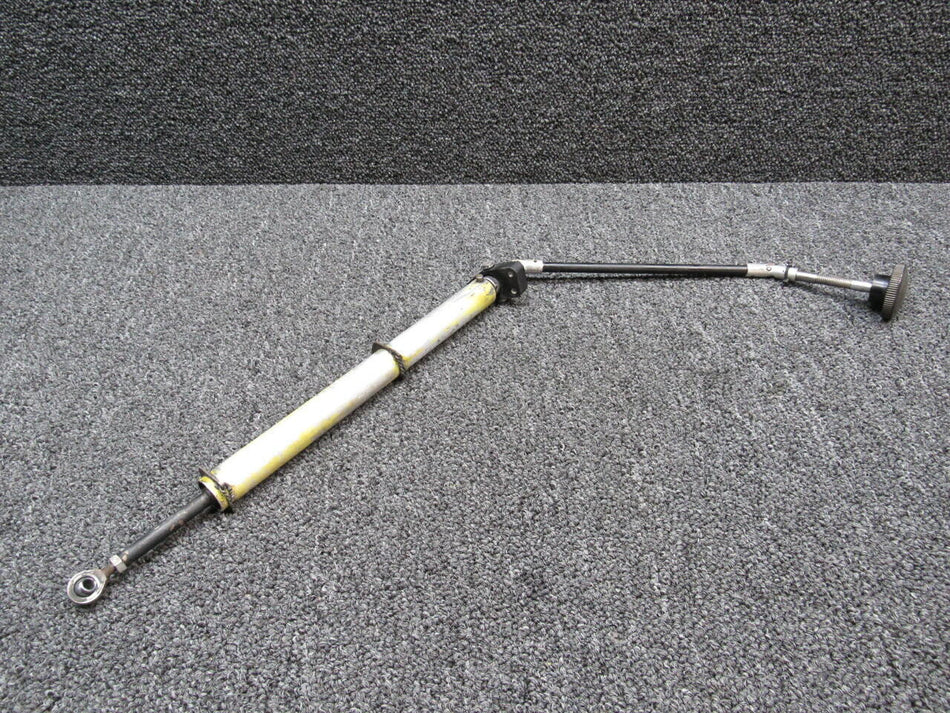 Piper 21397-003 Piper PA24-250 Rudder Trim Control Tube W/ Knob