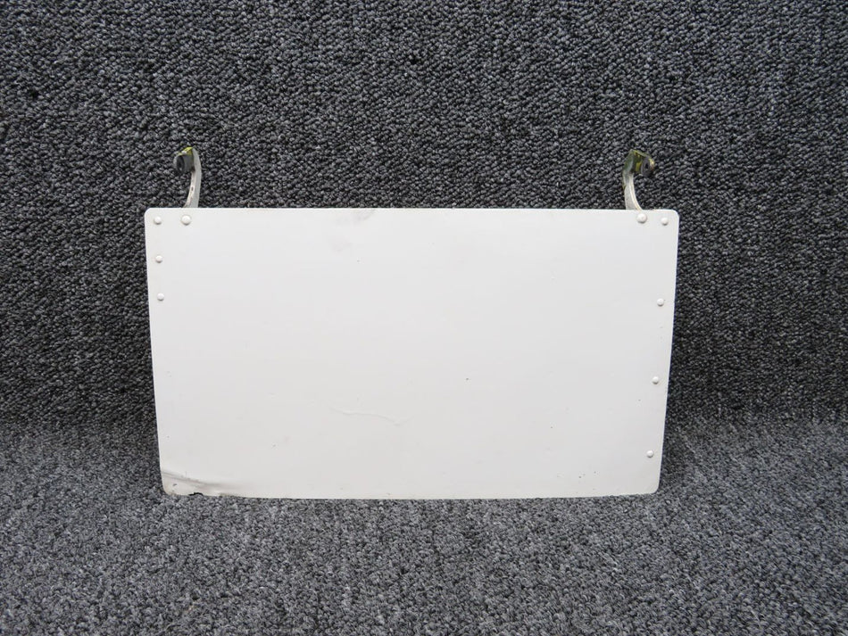 21112-000 Piper PA24-250 Nose Gear Front Door Assembly (White / Damaged)