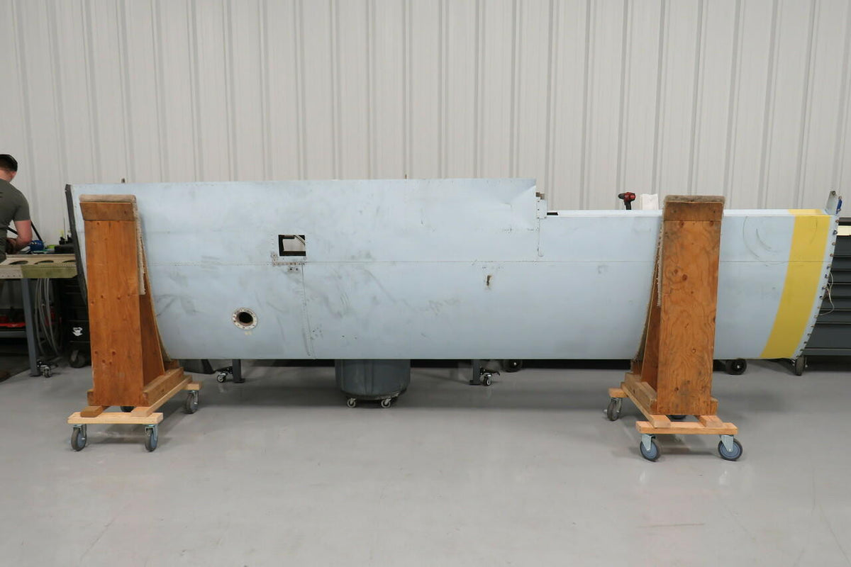 Beechcraft 169-110000-67 Beech A23 LH Wing Assy Spar P/N 169-110000-9