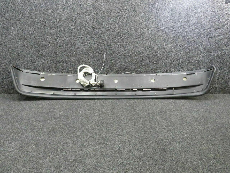 Piper 29388-002 Piper PA-31T Instrument Panel Glare Shield Assembly W/ Lights C20