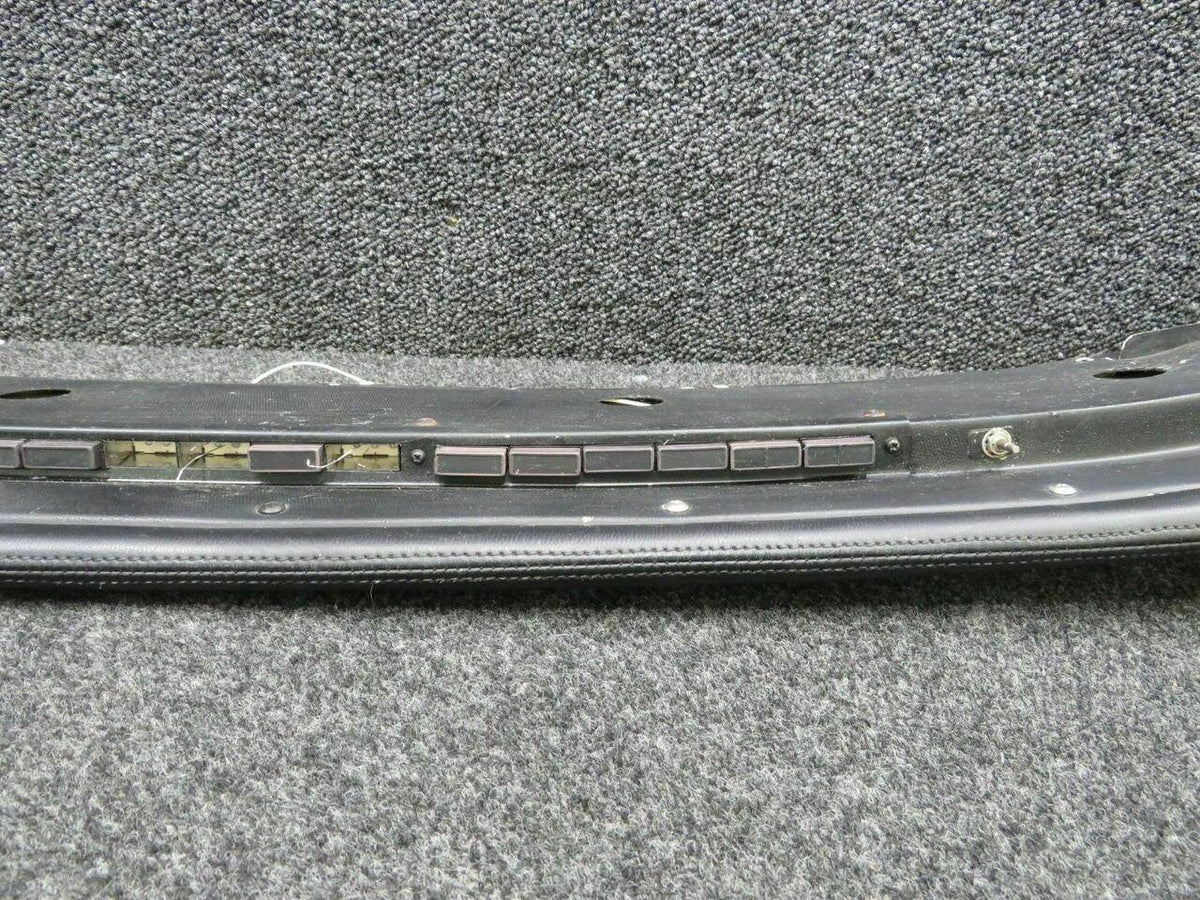 Piper 29388-002 Piper PA-31T Instrument Panel Glare Shield Assembly W/ Lights C20