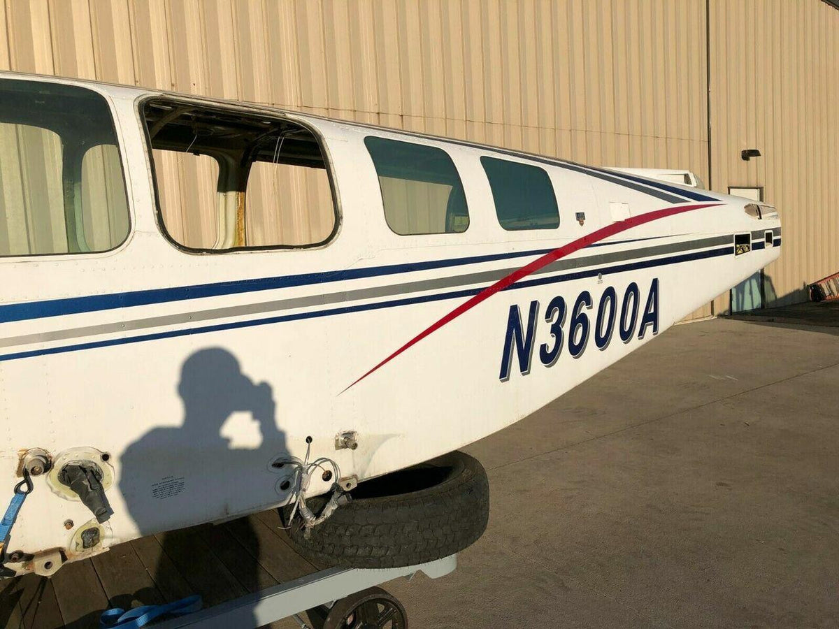 Beechcraft Beechcraft Beech Bonanza A36 Fuselage w/ Bill of Sale, Data Tag, and Log Books