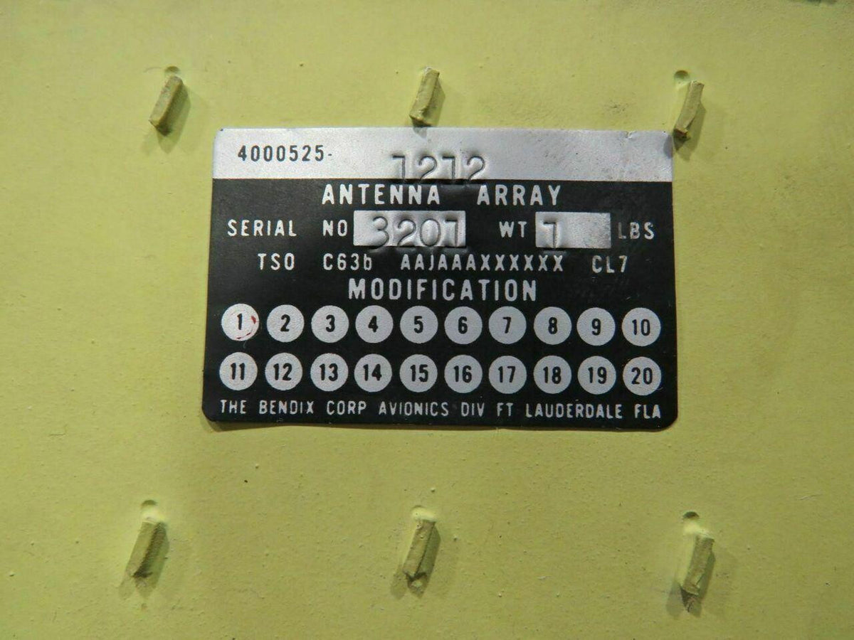 Bendix 4000525-1212 Piper PA-31T Bendix Antenna Array C20