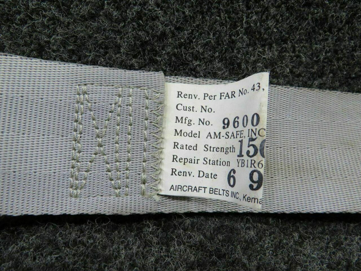 AmSafe 9600-3 Piper PA-31T AmSafe Seat Belt Assembly C20