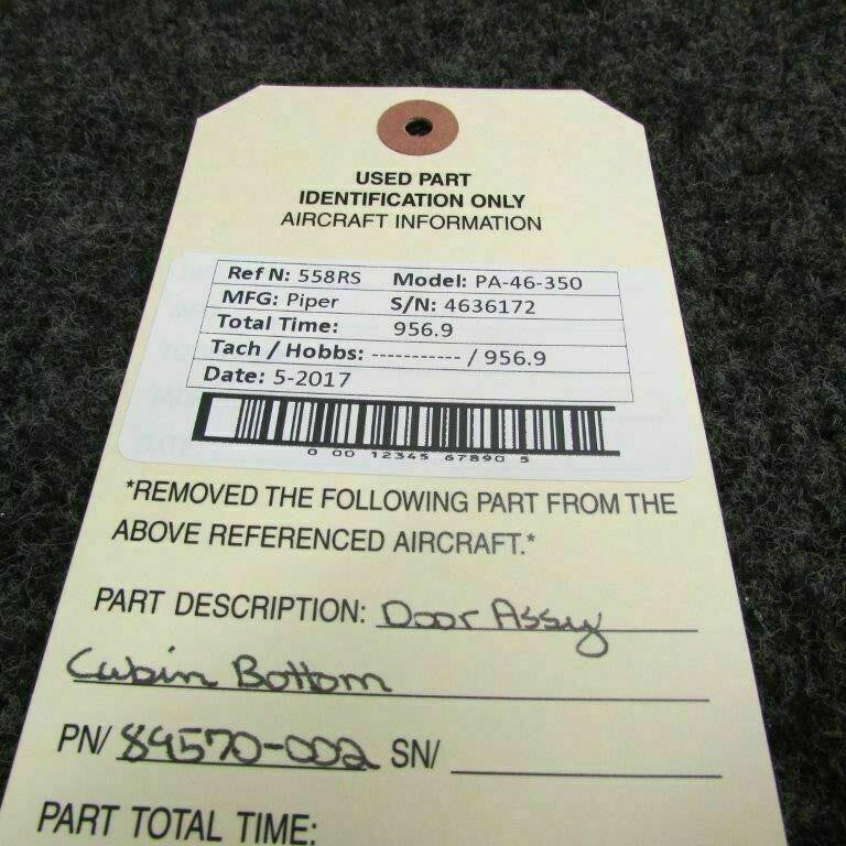 Piper 89570-002 Piper PA46-350 Door Assy Cabin Bottom