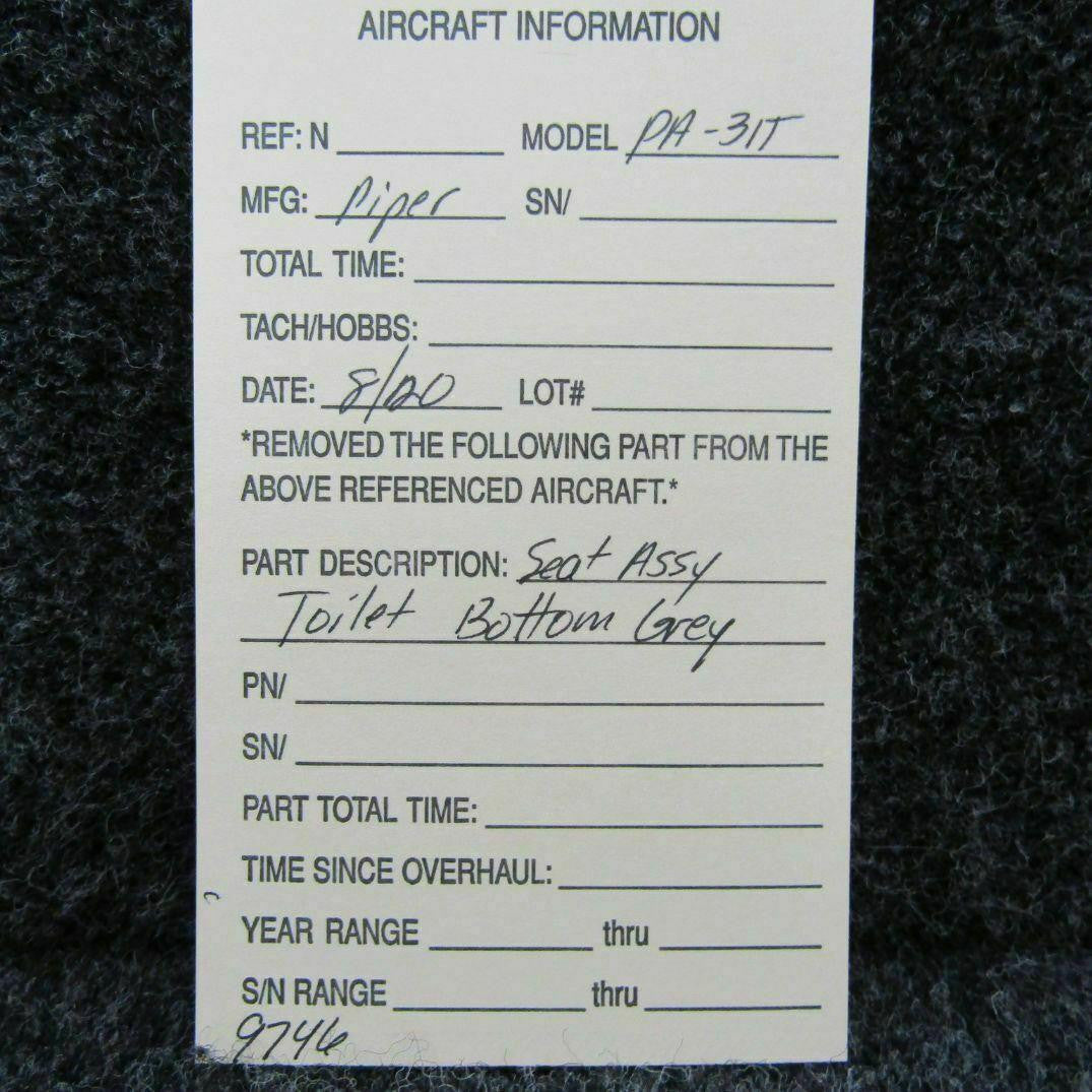 Piper Piper PA-31T Seat Assembly Toilet-Bottom C20