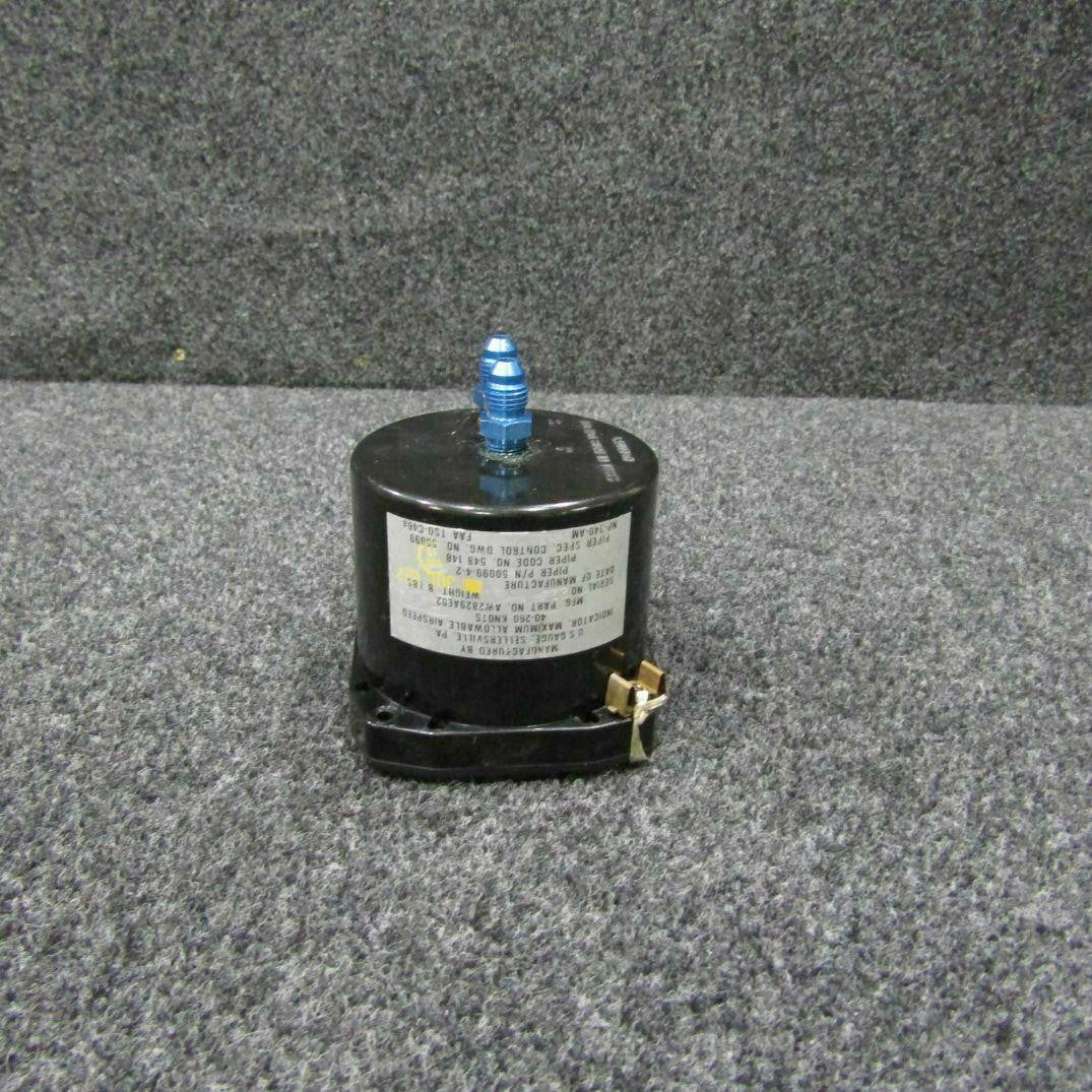 US Gauge AW2829AE02 USE 50099-4-2 US Airspeed Indicator C20