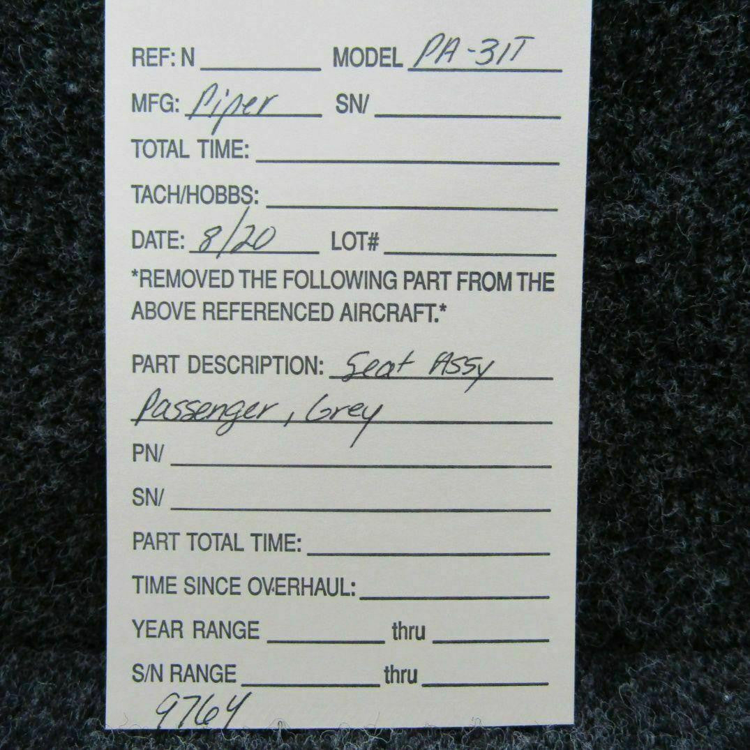 Piper Piper PA-31T Seat Assy Passenger C20