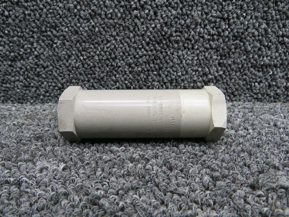 Circle Seal 249A-10BB-25 Cessna 402C Circle Seal Hydraulic Check Valve
