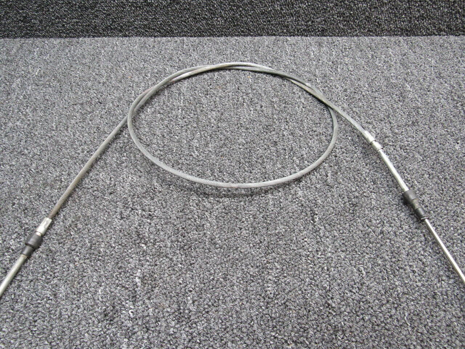 455-361 (USE: PS50146-13-10) Piper PA28R-201 Propeller Control Cable (L: 71-5/16") BAS Part Sales | Airplane Parts