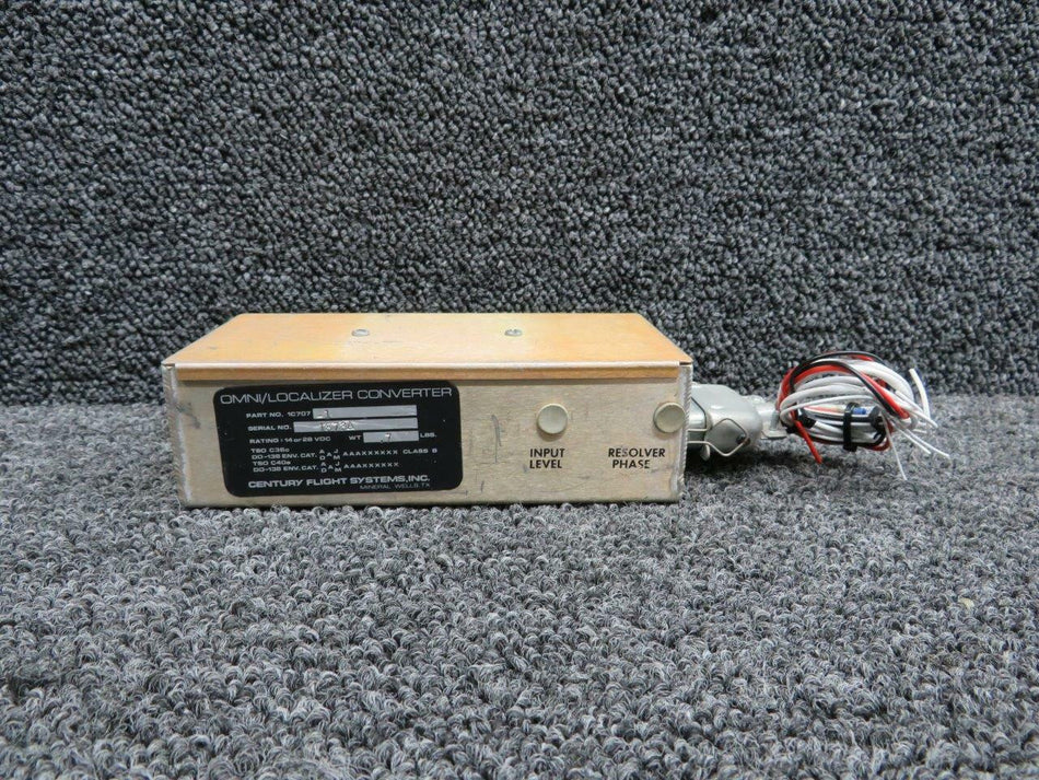 1C707-1 Cessna T210F Century Flight Systems Omni / Localizer Converter (14/28V) BAS Part Sales | Airplane Parts