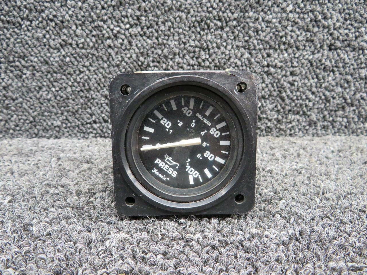 Cessna T210F Faris Oil Pressure & Temperature Indicator (Volts: 28) BAS Part Sales | Airplane Parts