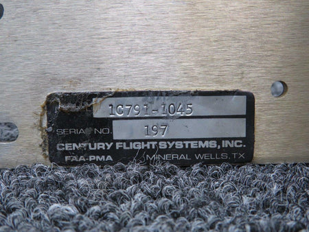 Century Flight Systems Cessna T210F Century Flight Systems 1C791-1045 Autopilot Servo W/ Mounting Bracket 14V