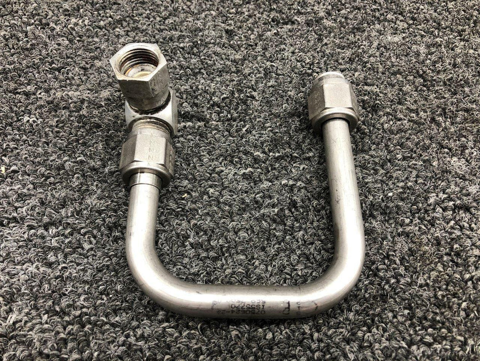 Cessna 0750624-23 Cessna 182T Fuel Tube Assembly Firewall to Selector