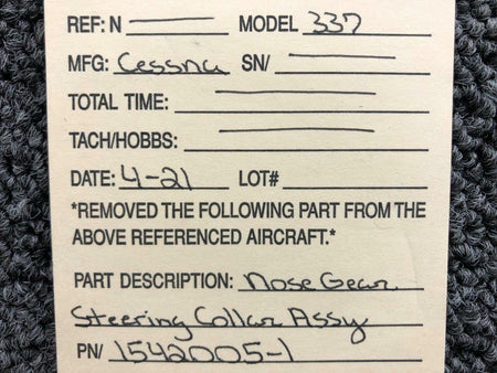 Cessna 1542005-1 Cessna 337 Nose Gear Steering Collar Assembly