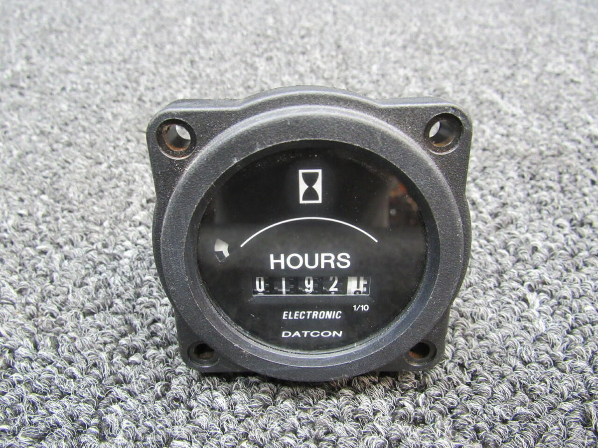 Datcon Beechcraft A23 Datcon Hour Meter Hours 192.1