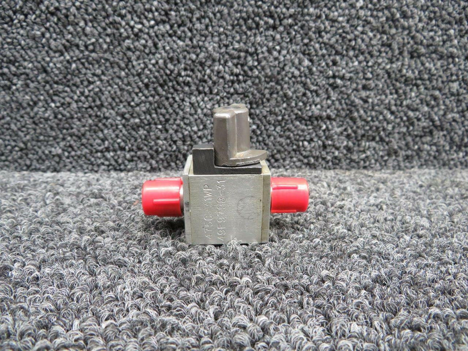 Auto Valve 49F9798-31 Alt 475C-31WP Cessna 421B Auto Valve Fuel Drain Valve