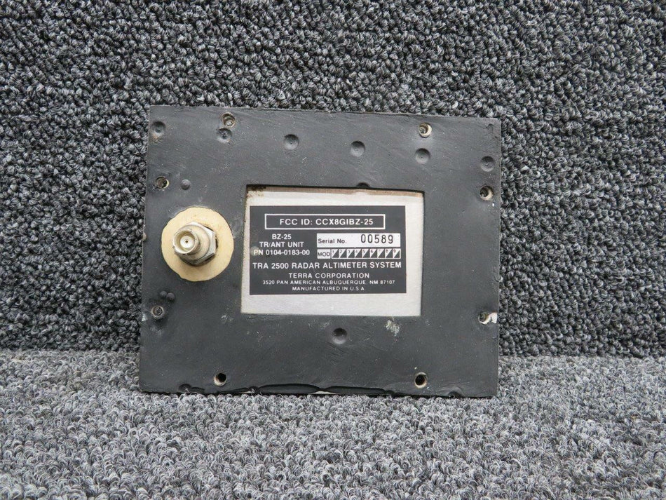 Terra Corp 104-0183-00 M/N TRA 2500 Cessna 421B Terra Corp Radar Altimeter Antenna