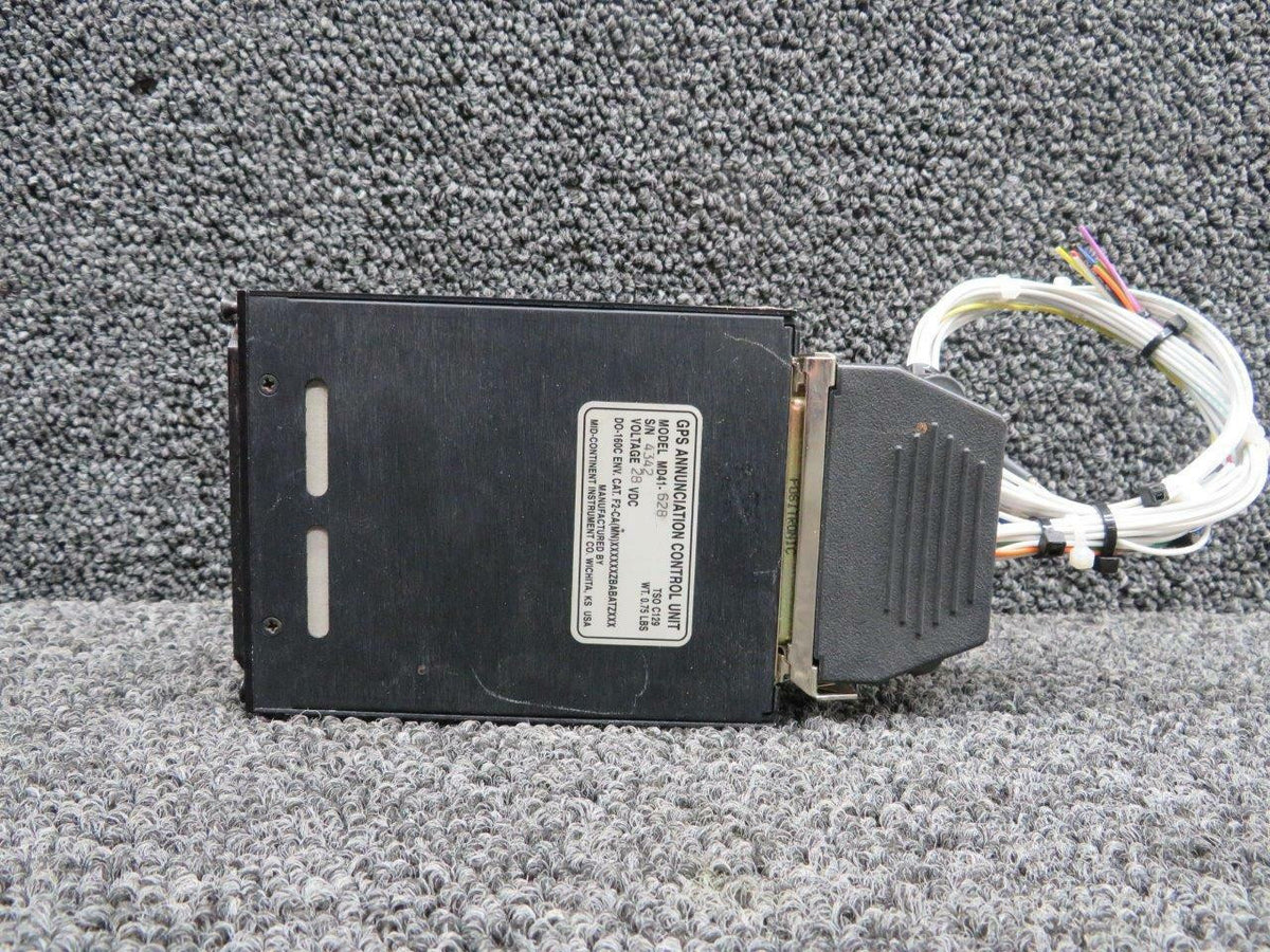 Mid Continent Instruments MD41-628 Mid Continent GPS Annunciations Control Unit V 28