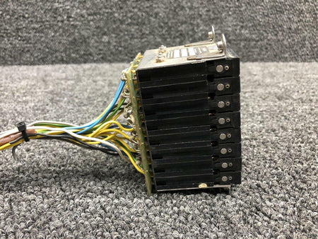 Cessna 5618009-7 Cessna 421B Annunciator Panel Assembly W/ Wiring Harness Volts 28
